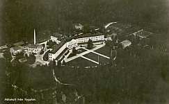 <br/>Hålahult Sanatorium flygfoto från 1947