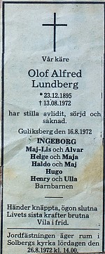 Olof Lundberg.<br/>